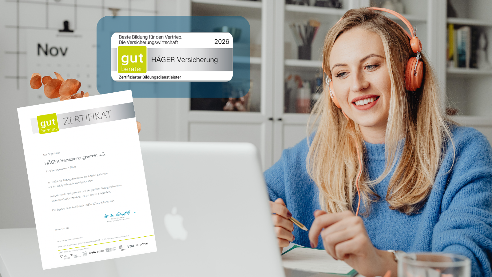 Gut Beraten mit Zertifikat Gut Beraten mit Zertif